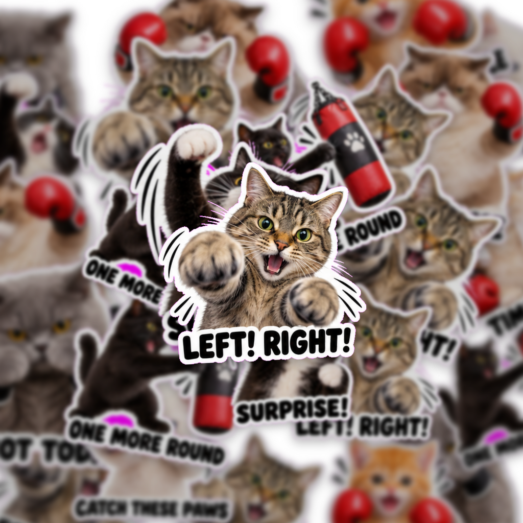 Boxing Cat