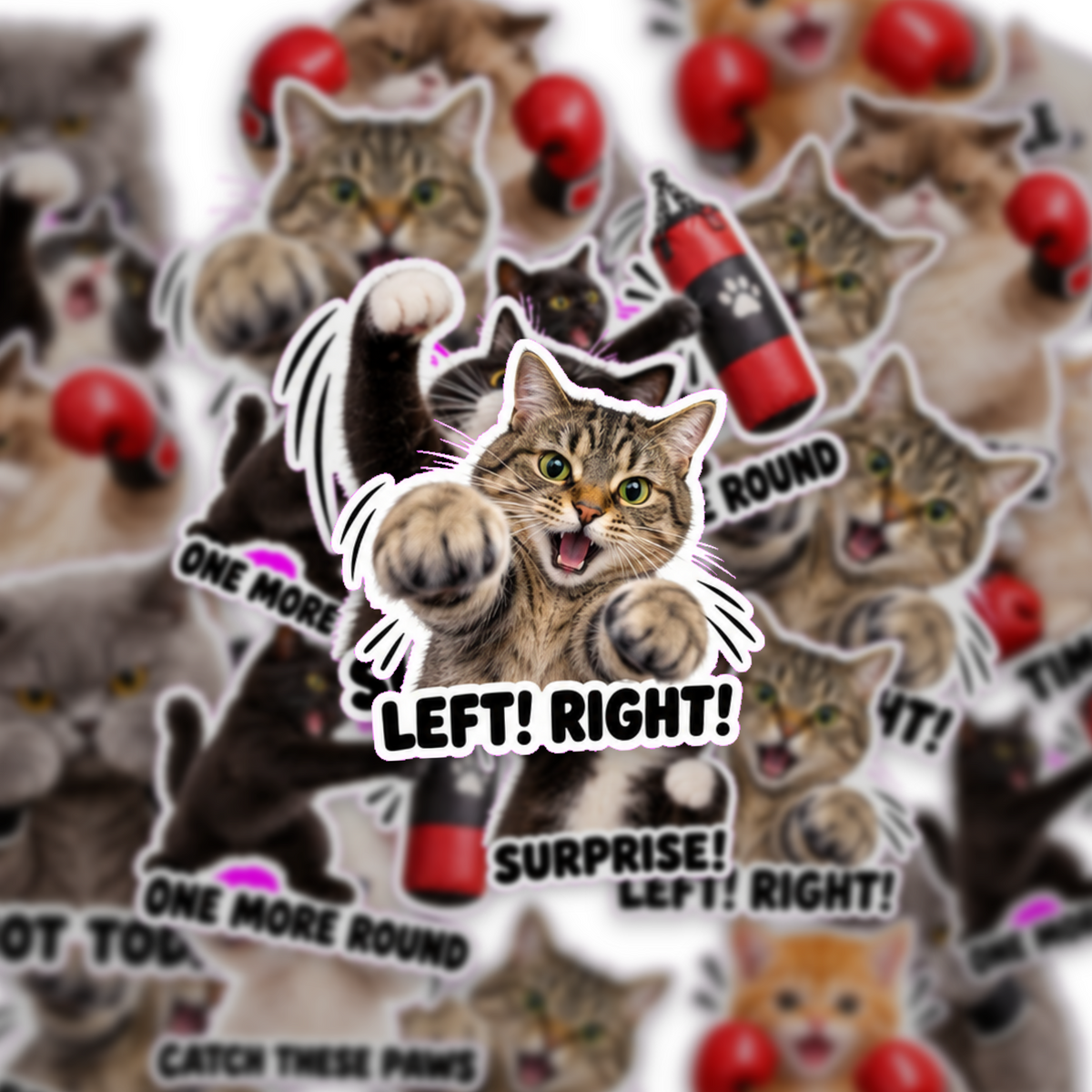 Boxing Cat
