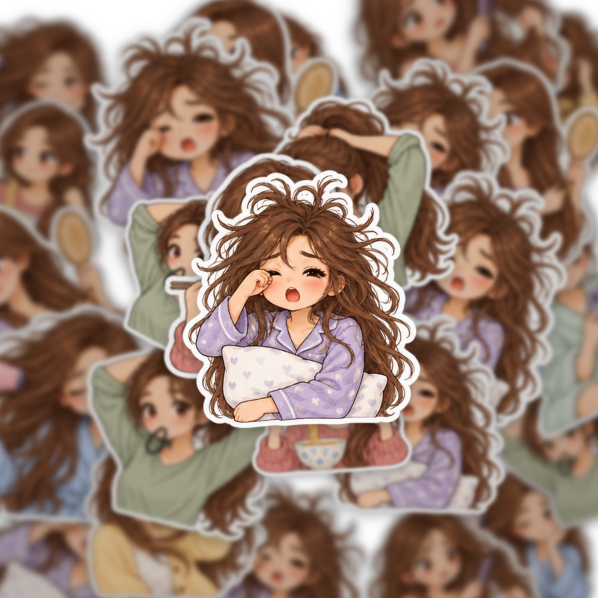 Long Hair Daily Life