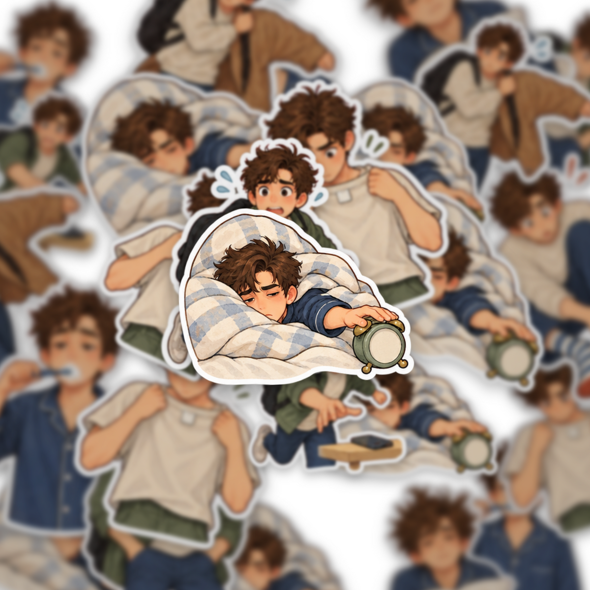 Boy Morning Chaos