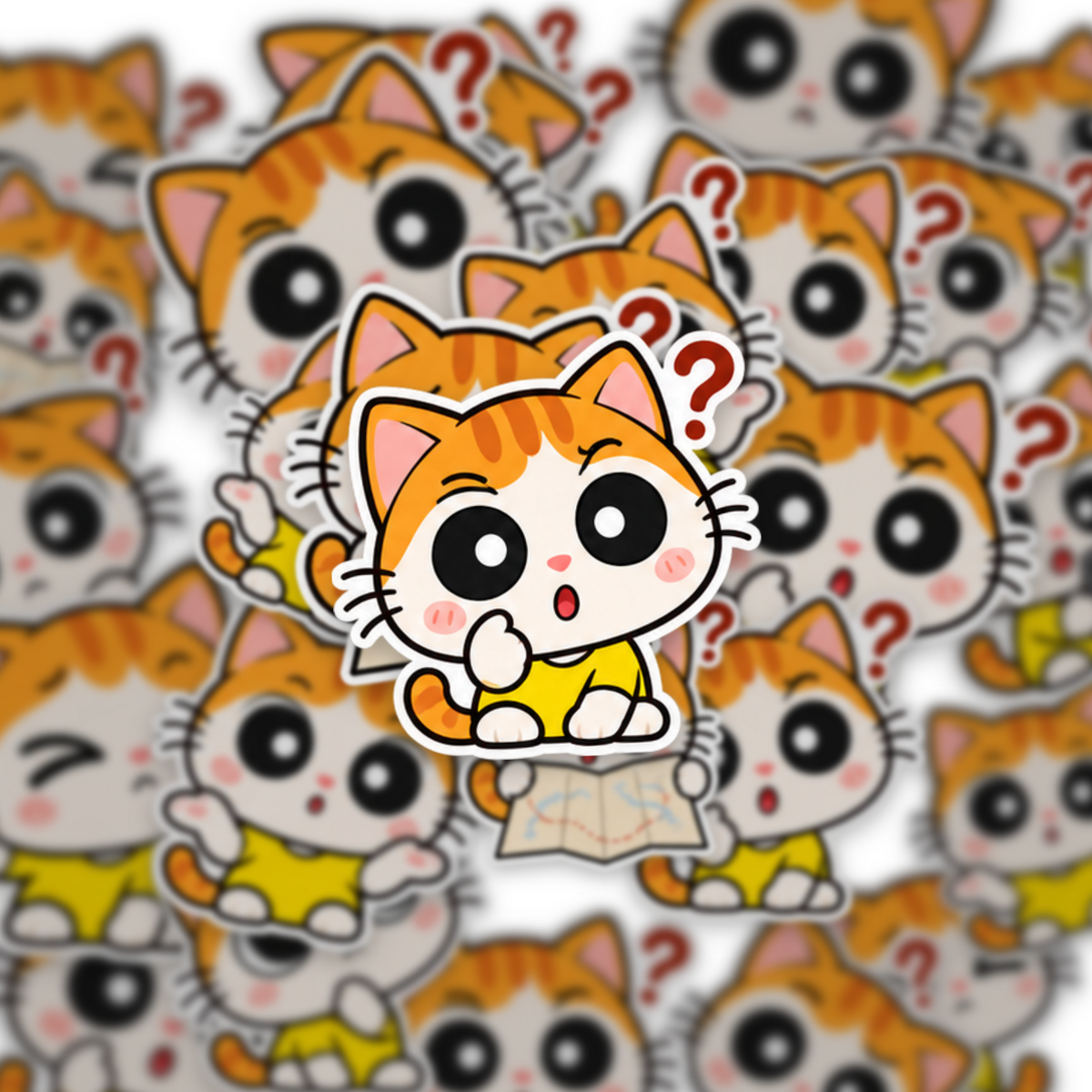 Puzzled Kitten