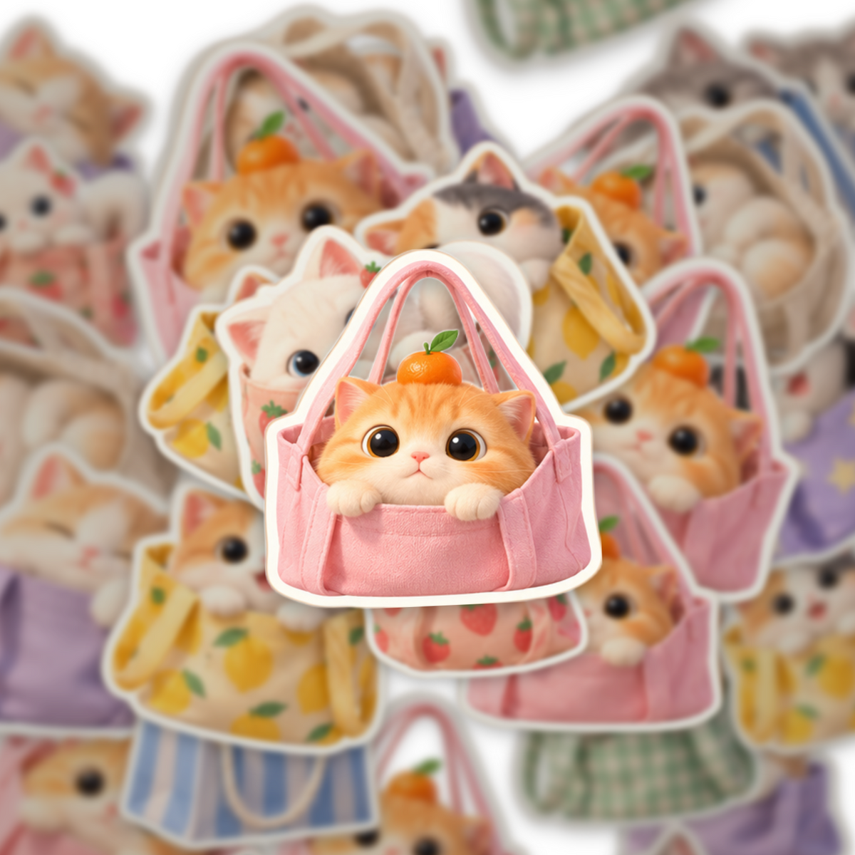 Shopping Bags Cat