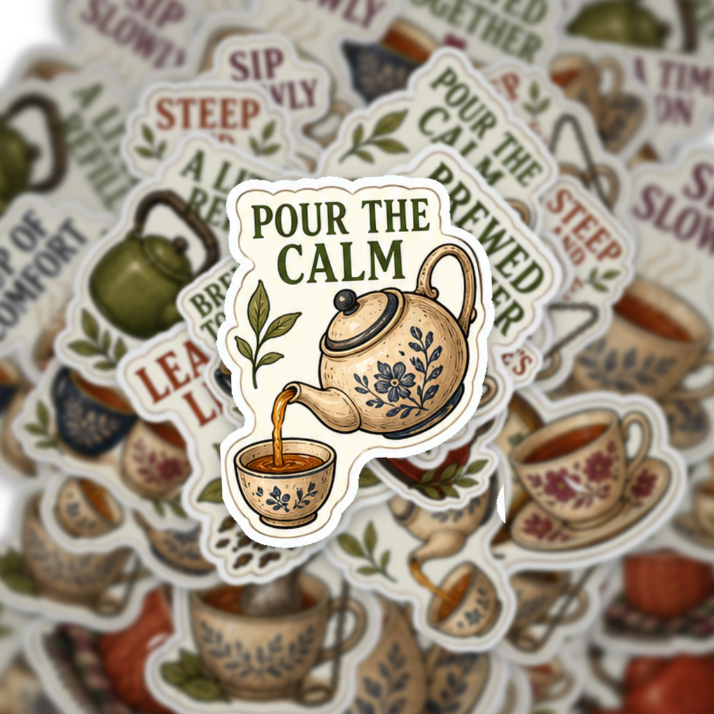 Tea House Tales Sticker Pack