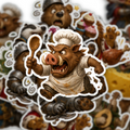 Medieval Animal Banquet Sticker Pack