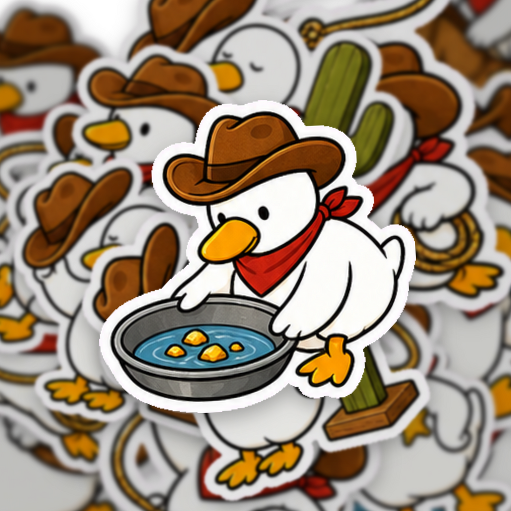 Wild West Animal Rodeo Sticker Pack