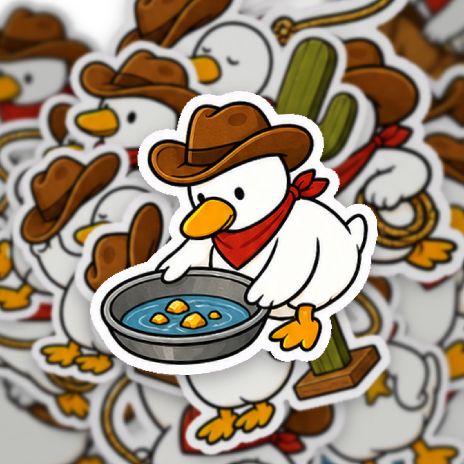 Wild West Animal Rodeo Sticker Pack