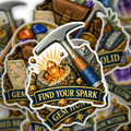 Mineral & Gem Lab Sticker Pack