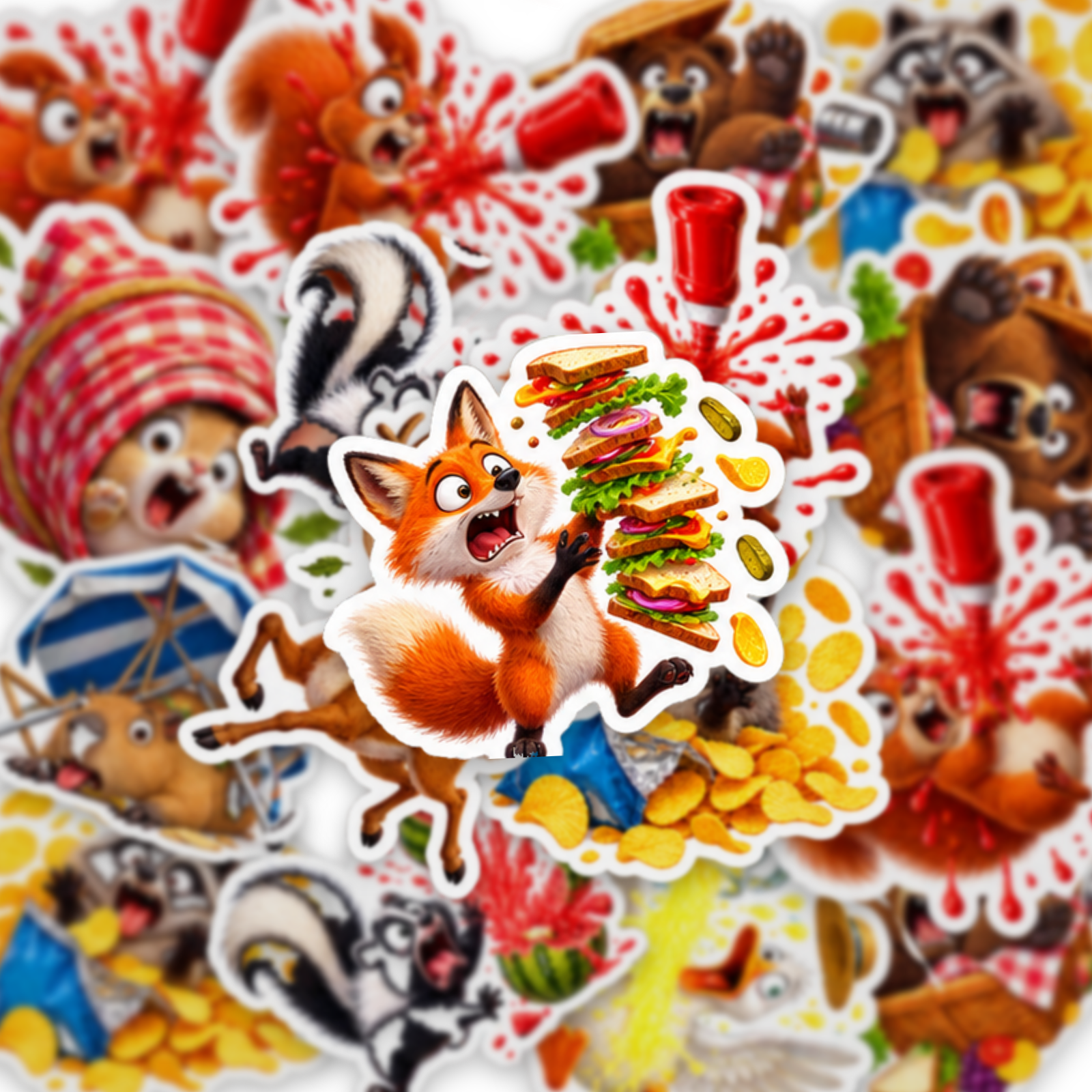 Wildlife Picnic Panic