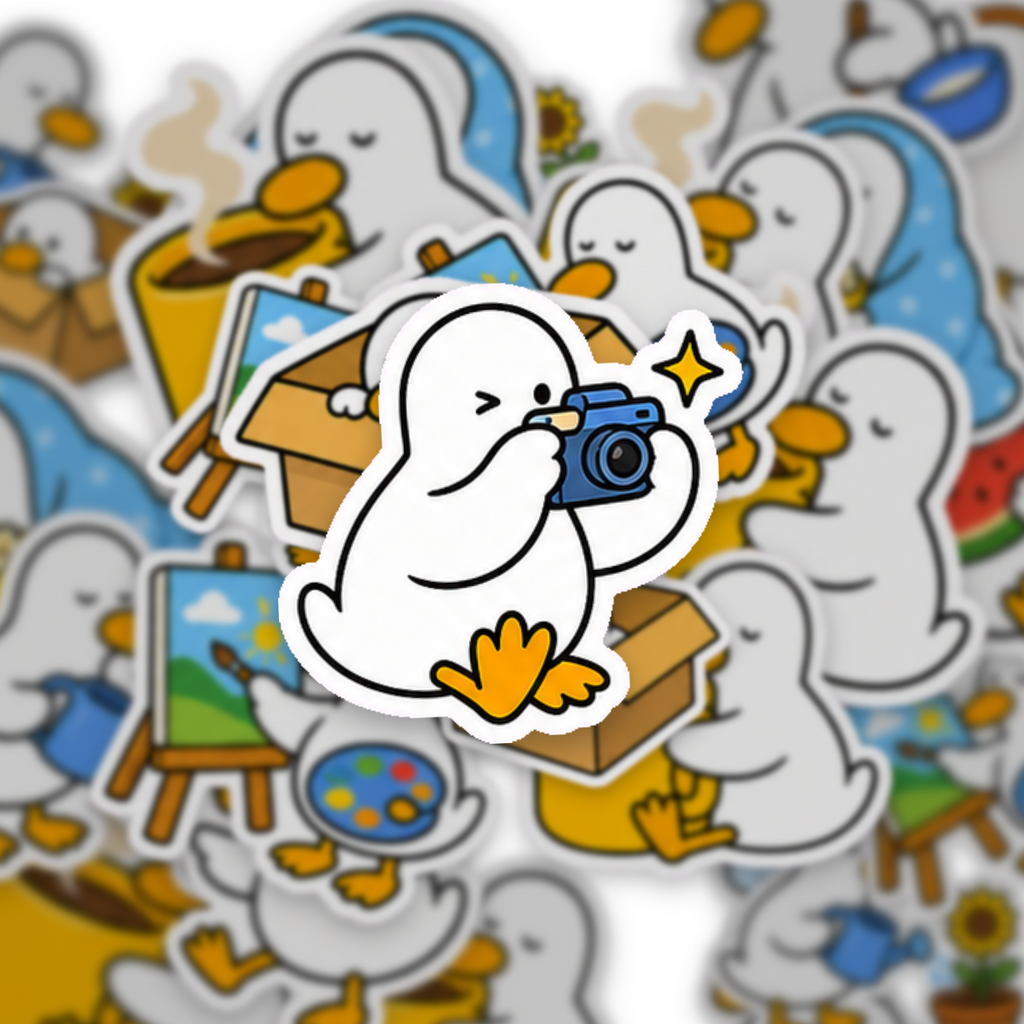 Little Duck’s Everyday Adventures Sticker Pack