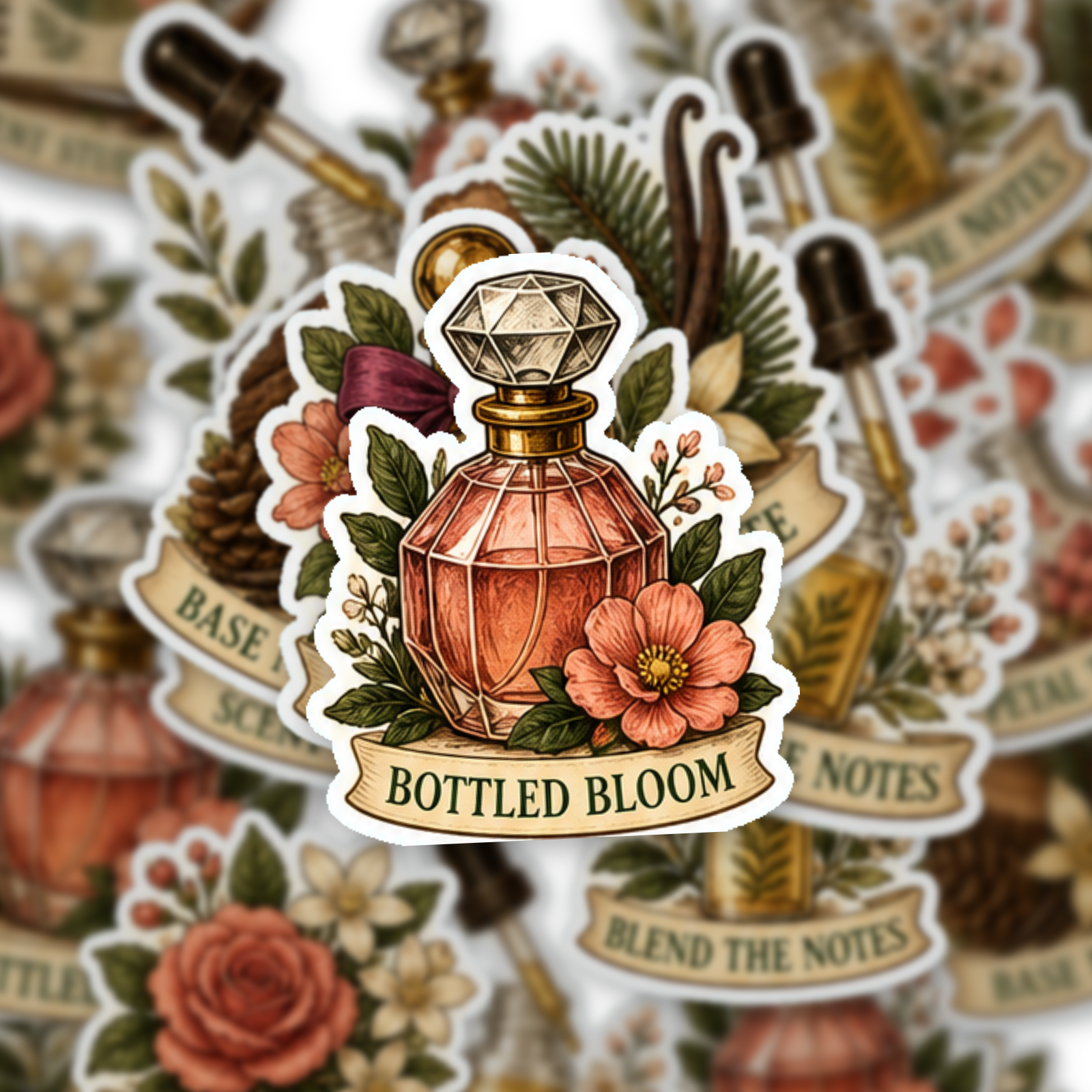 Botanical Perfume Lab Sticker Pack