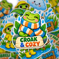 Rainy Day Frog Club Sticker Pack