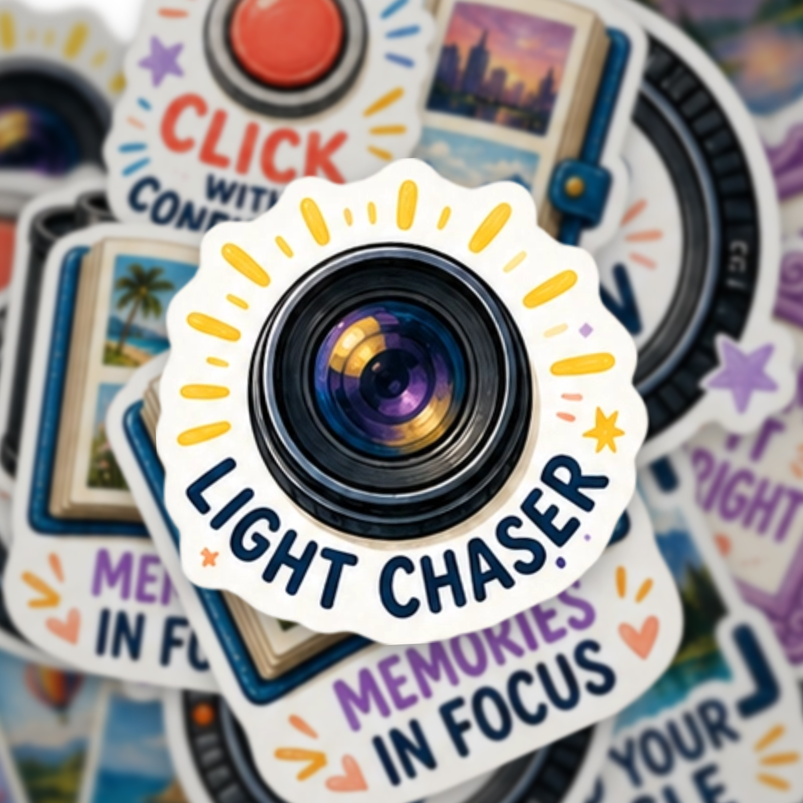 Photo Club Waterproof Sticker Pack