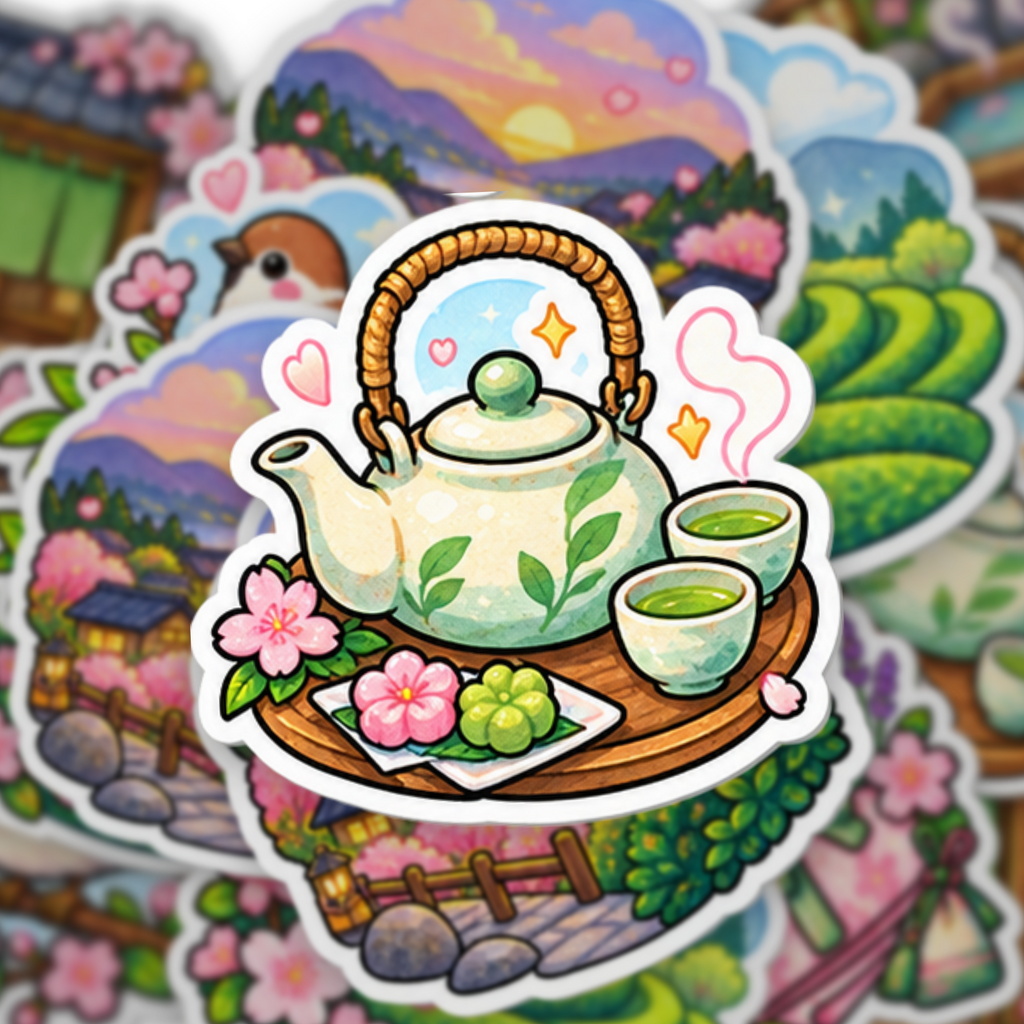Spring Tea Garden Retreat