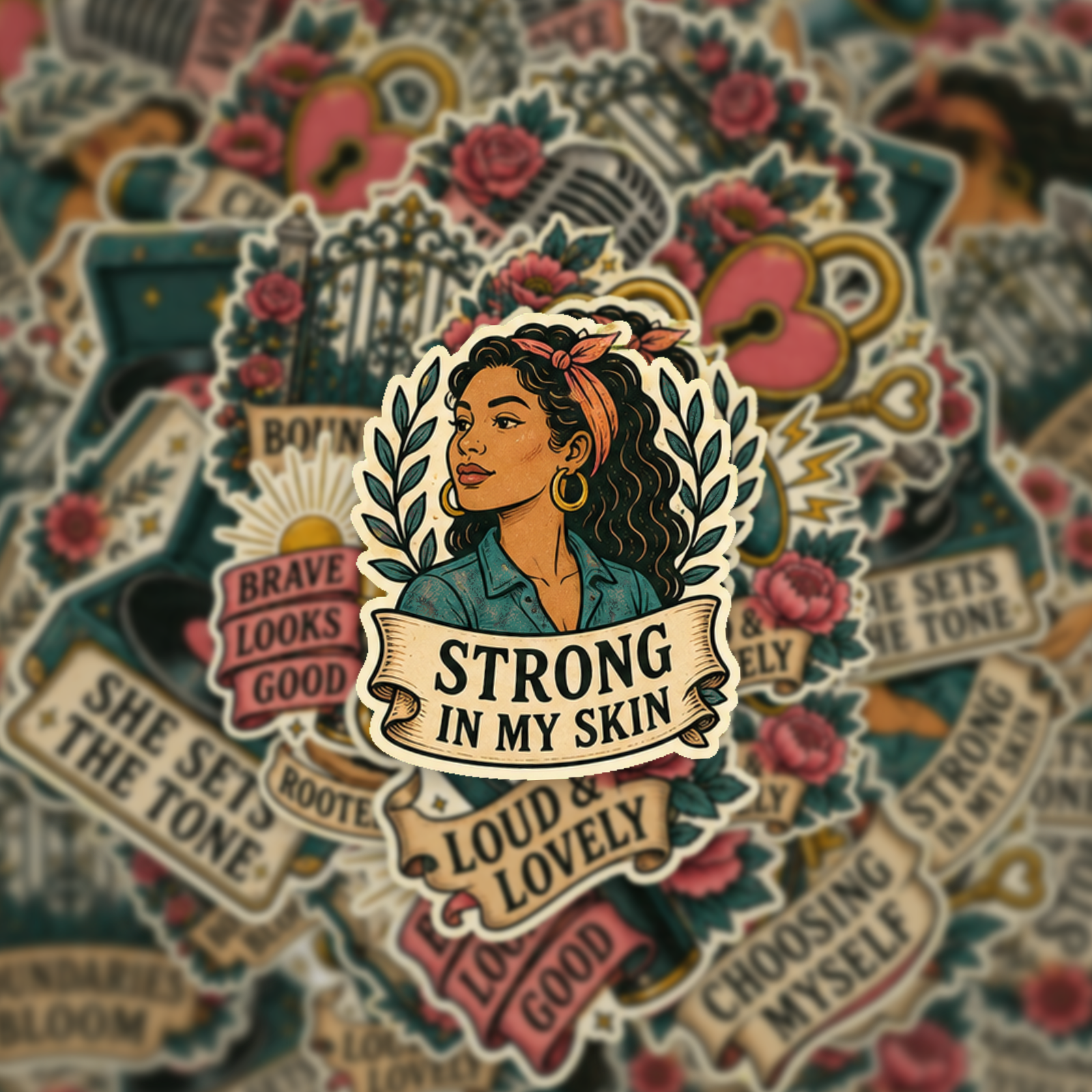 Vintage Sticker Pack