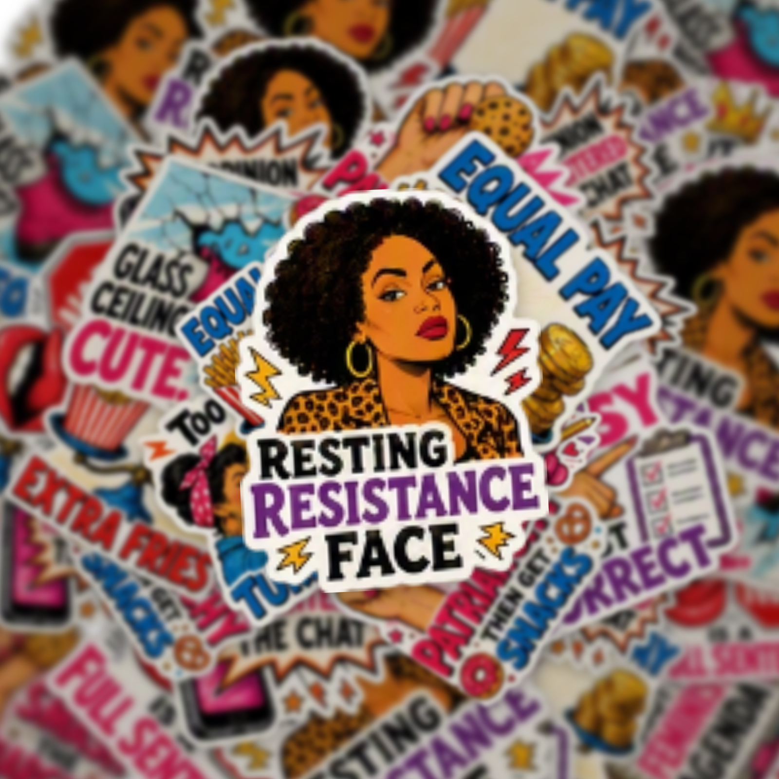 Feminist Empowerment & Sisterhood Sticker Pack