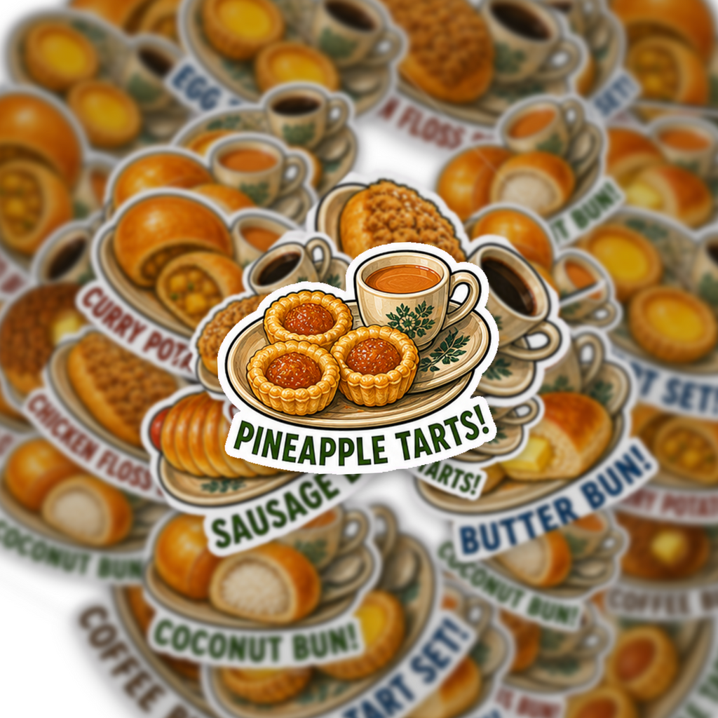 Singapore Breakfast Sticker Pack
