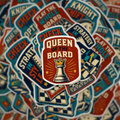 Chess Club Waterproof Sticker Pack