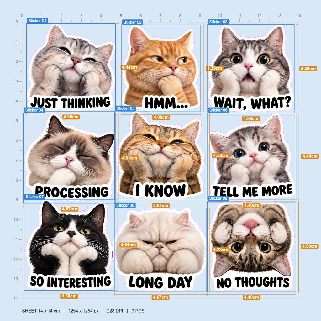 Thinking Cat