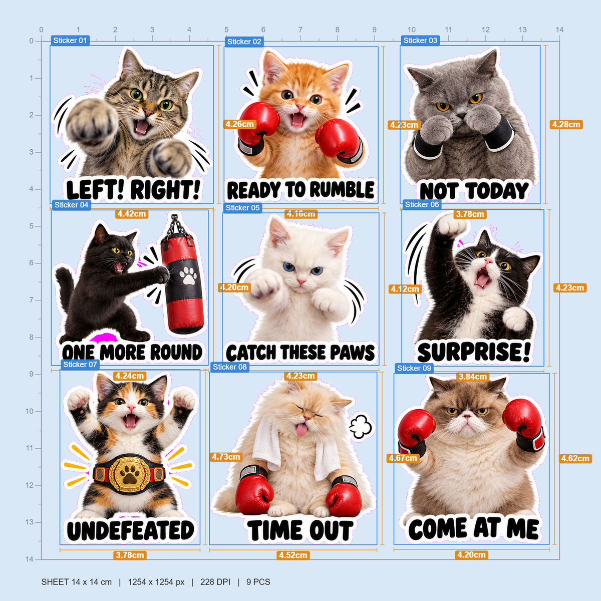 Boxing Cat