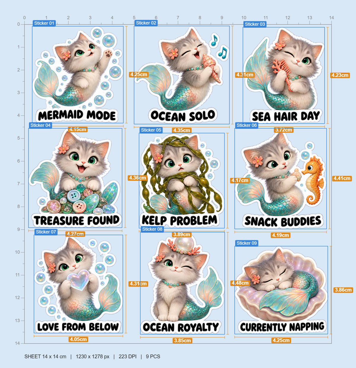 Mermaid Cat