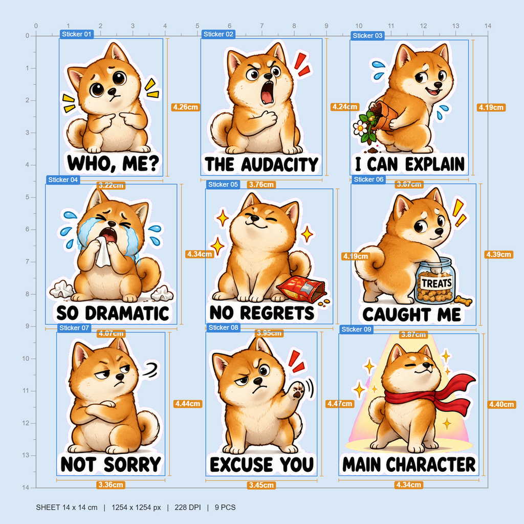 Dramatic Shiba