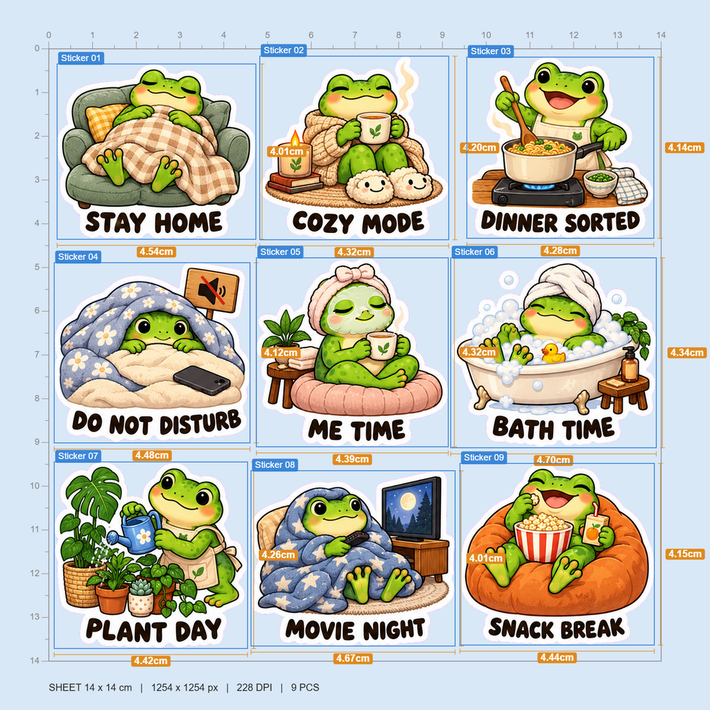 Cozy Frog Life