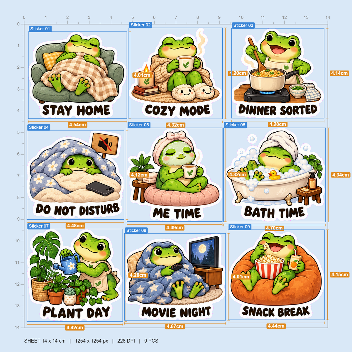 Cozy Frog Life