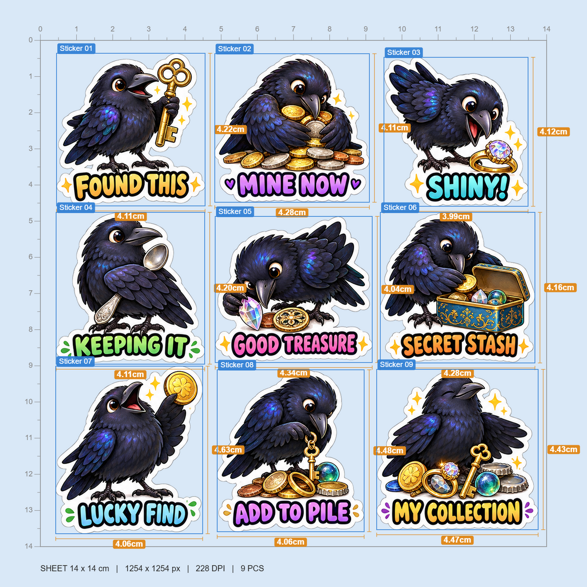 Shiny Crow