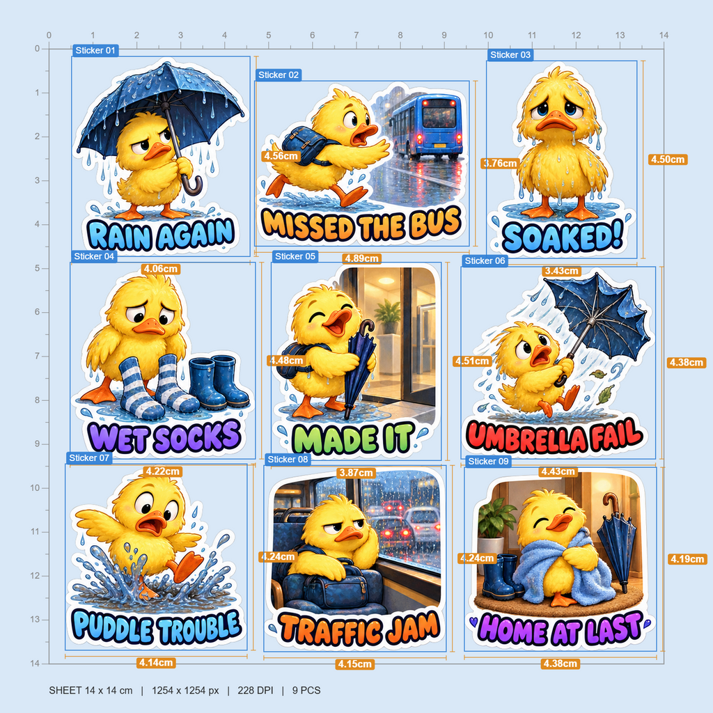 Rainy Duck