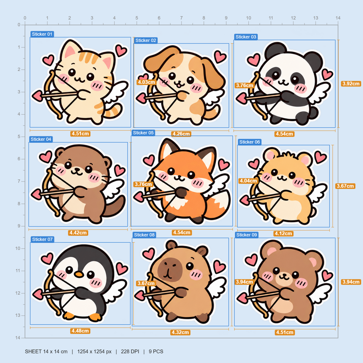 Animals Cupid