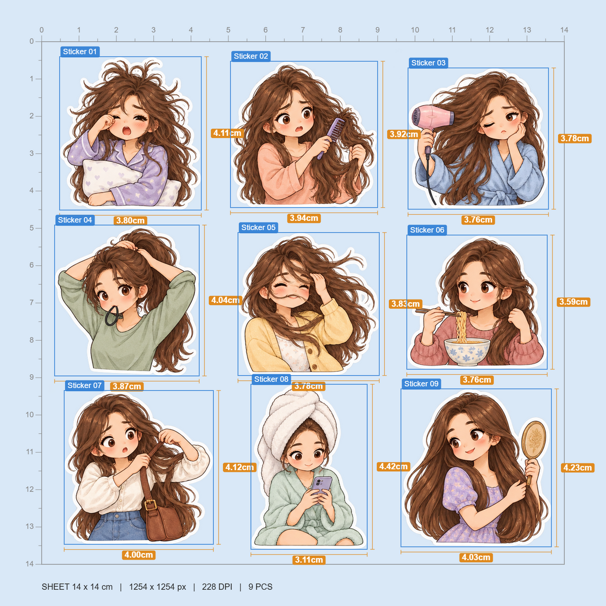 Long Hair Daily Life