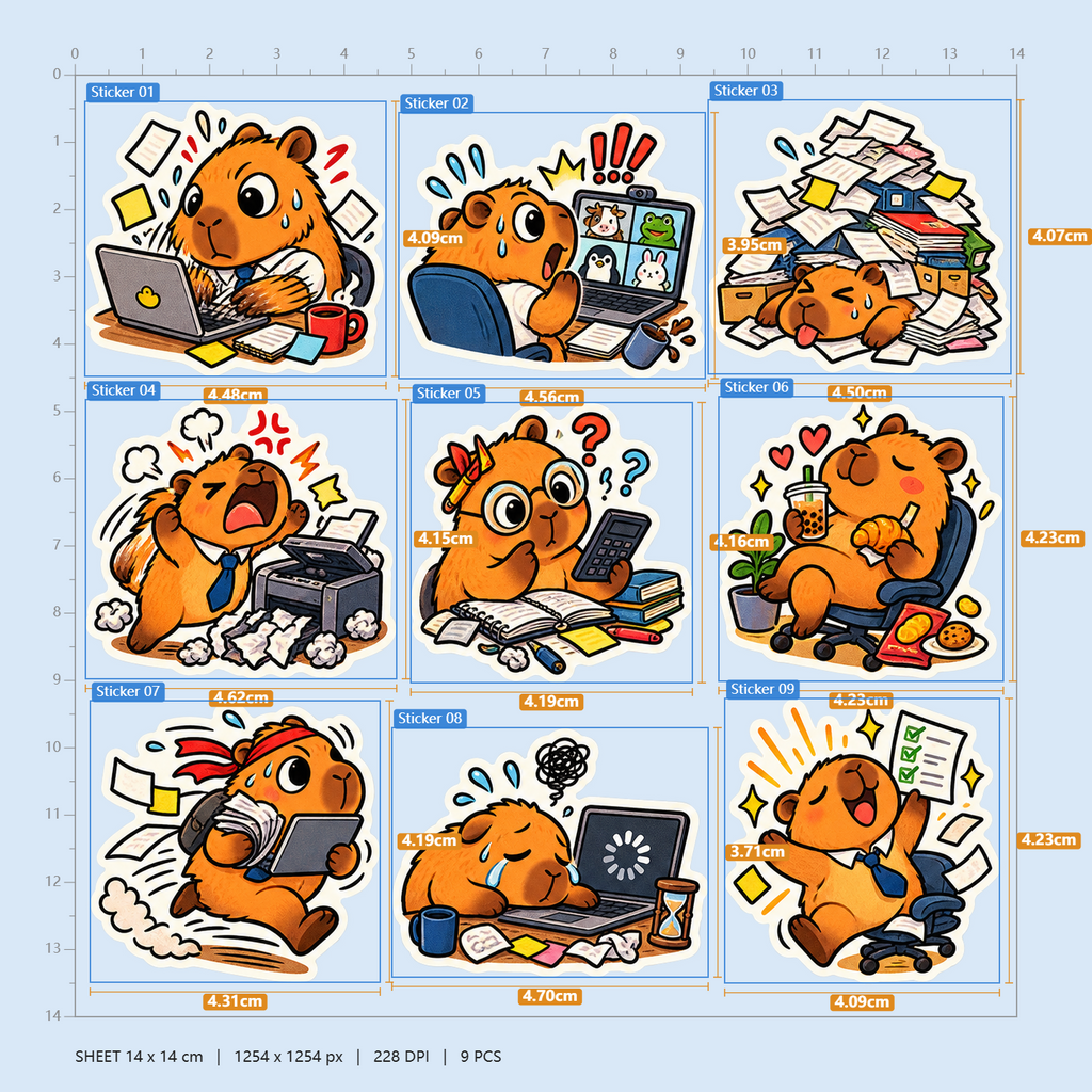 Capybara Workday Whirl