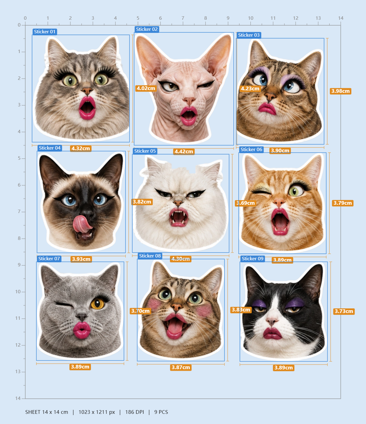 Glam Cat Reactions
