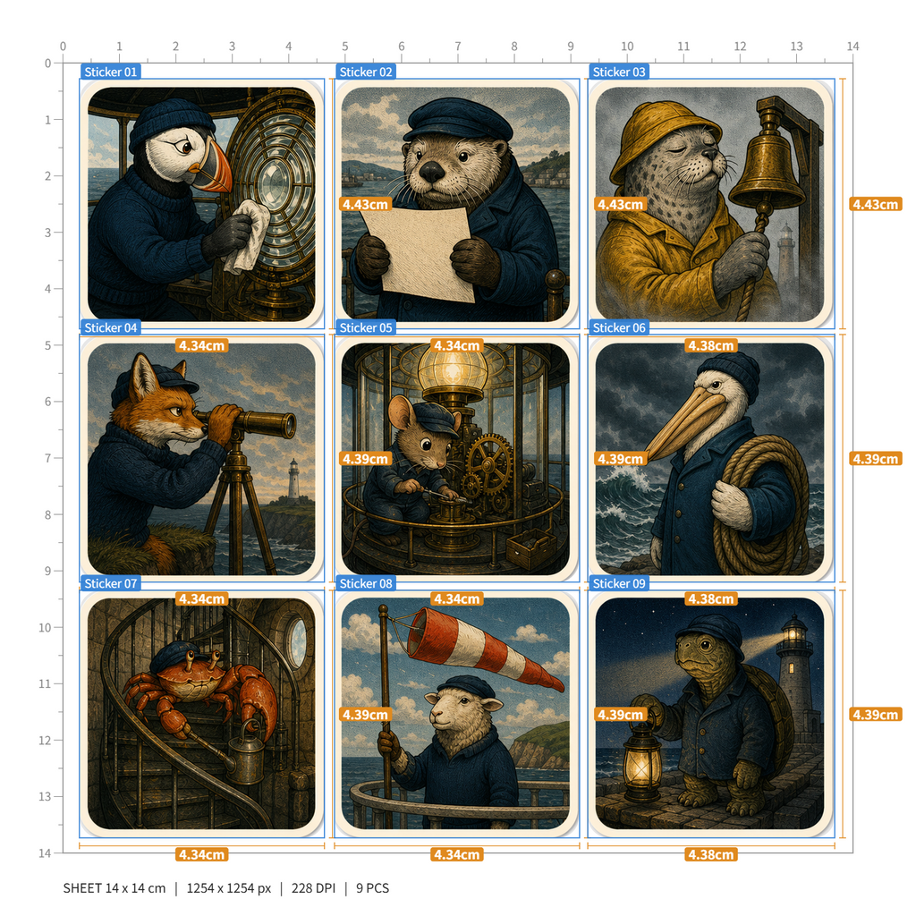 Animal Lighthouse Keepers