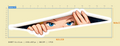 Alice Peeking Sticker