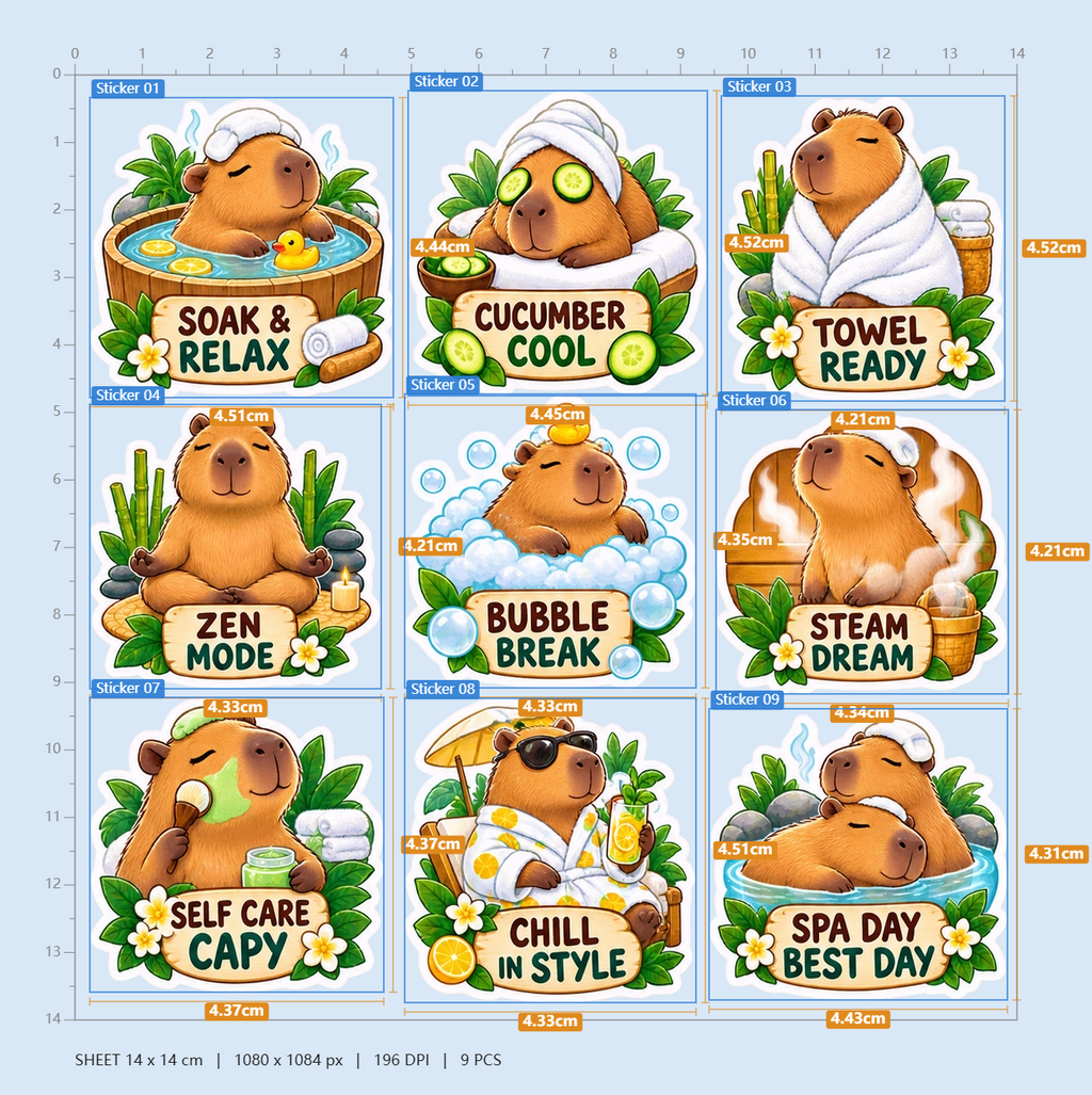 Capybara Spa Day