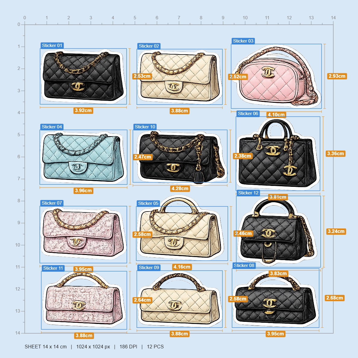 Bag Sticker Pack