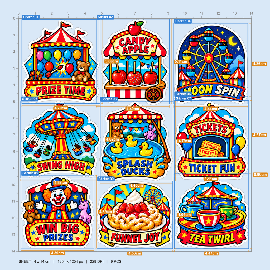 Fun Fair Sticker 2