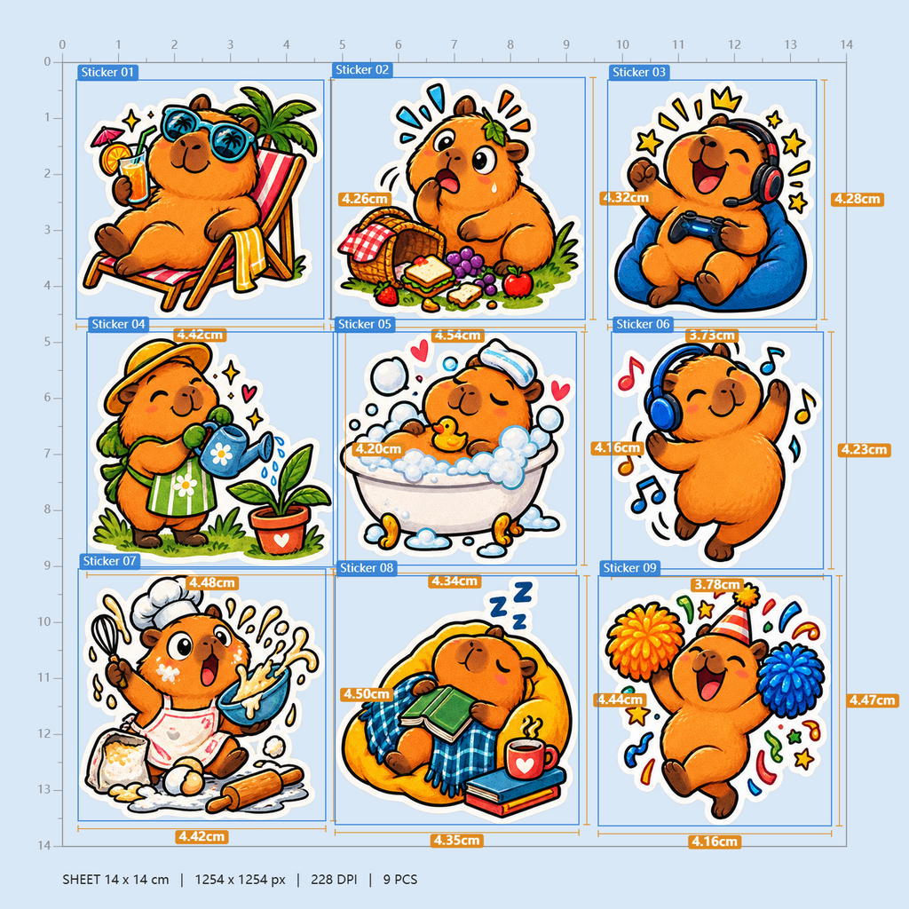 Capybara Weekend Wonders
