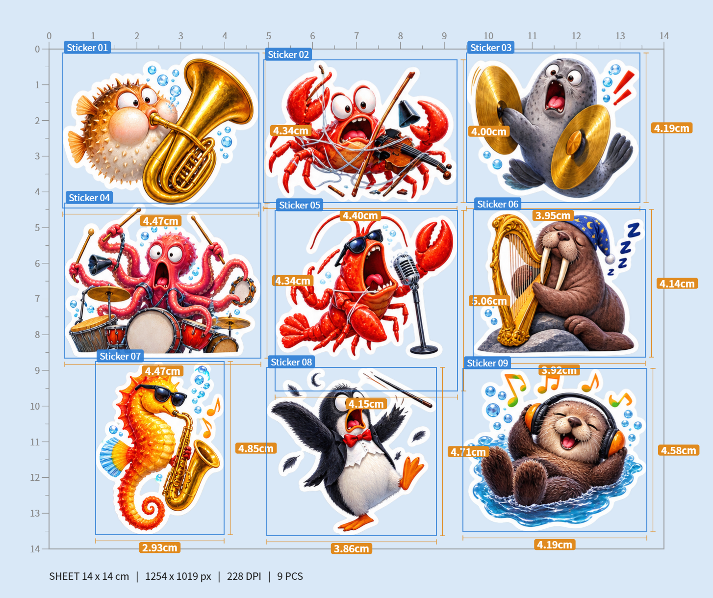 Underwater Orchestra Chaos