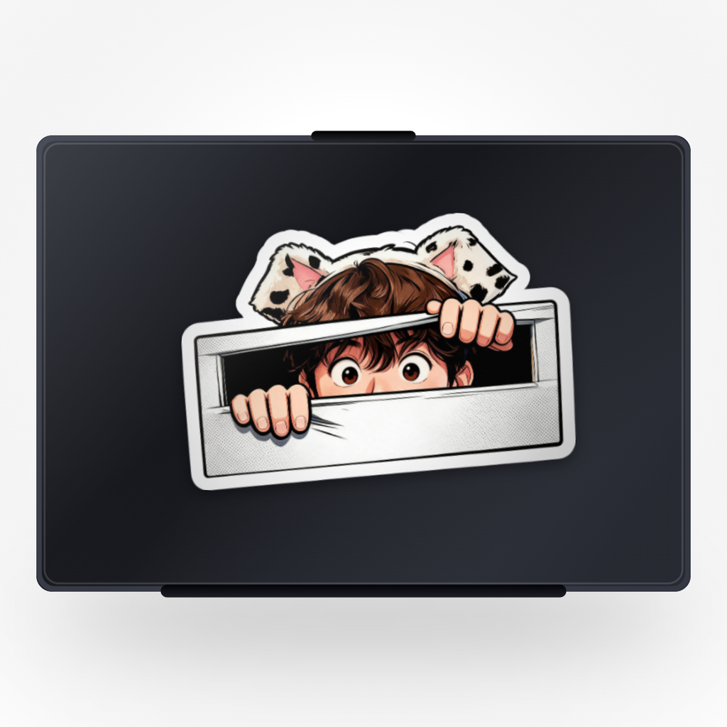 Byun Peeking Sticker