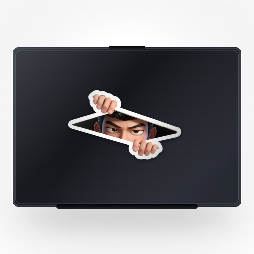 Choi Peeking Stickers