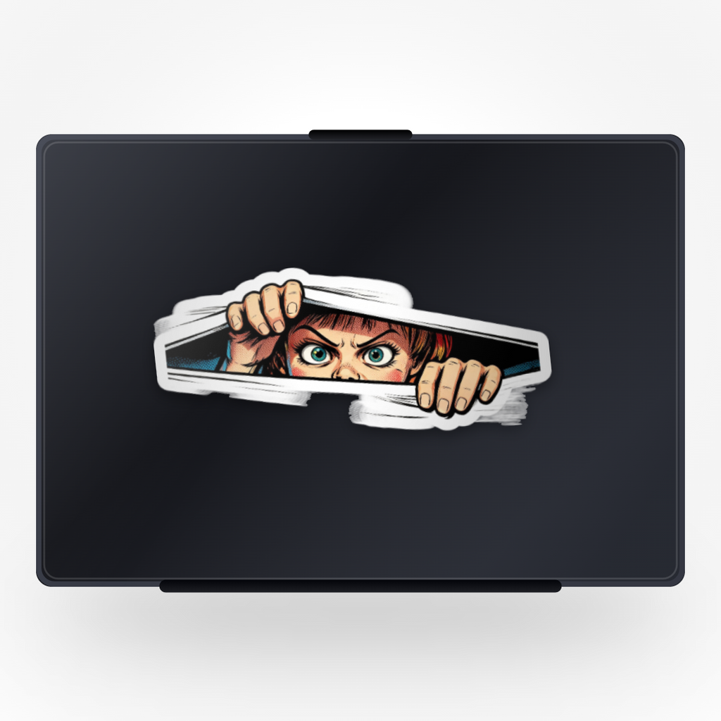 Anabelle Peeking Sticker