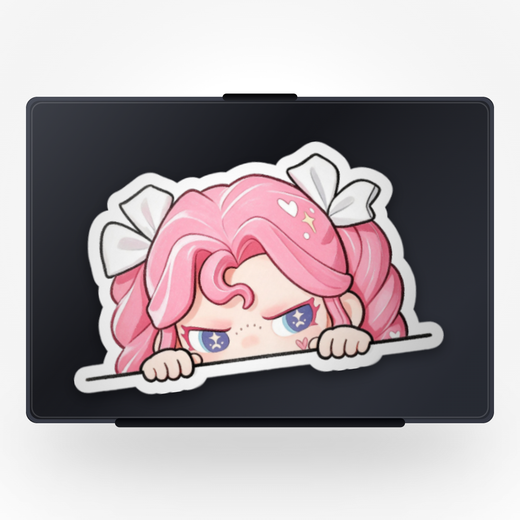 Dora Peeking Sticker