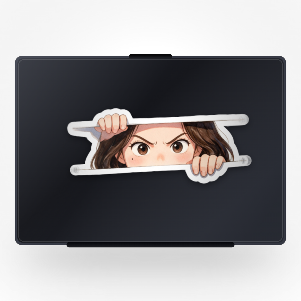 Jang Peeking Sticker