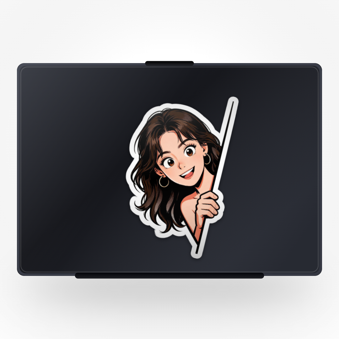 Xiao Di Peeking Sticker
