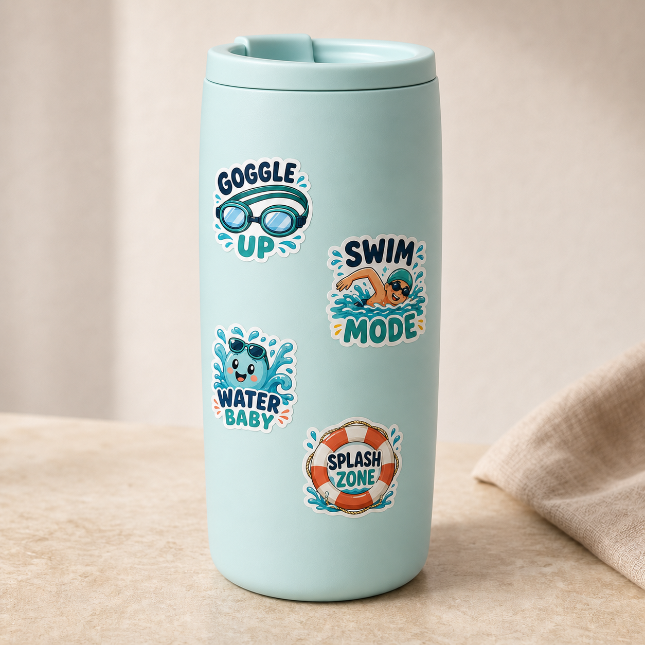 Swimming Fun sticker pack product image 2