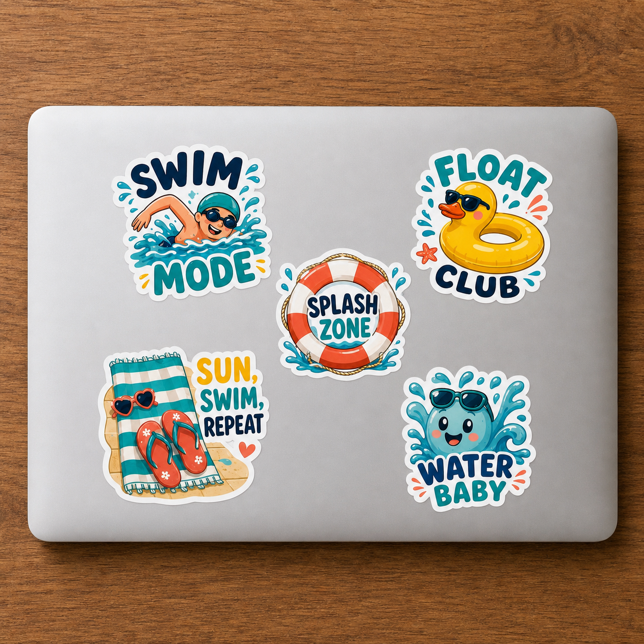 Swimming Fun sticker pack product image 3