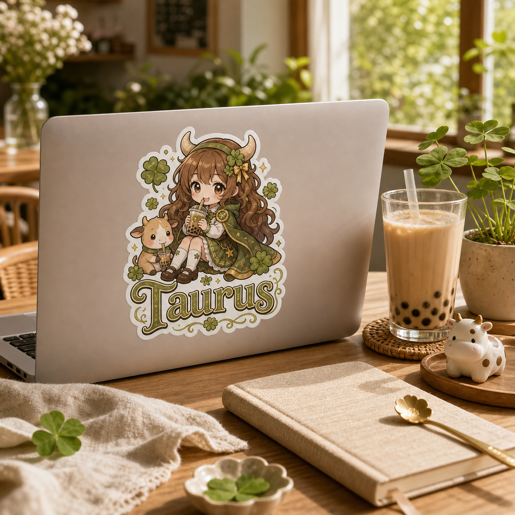 Taurus Girl Sticker