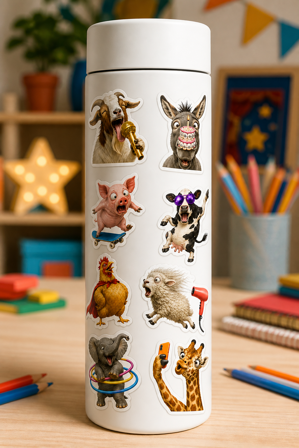 Wild Animal Reactions sticker pack product image 3